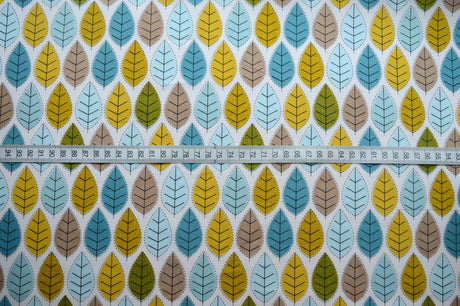 Poplin Print Conran Sherwood Leaf Print S