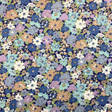 Poplin Print - Country Garden - Navy