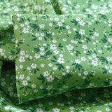 Poplin Print - Fields- GREEN