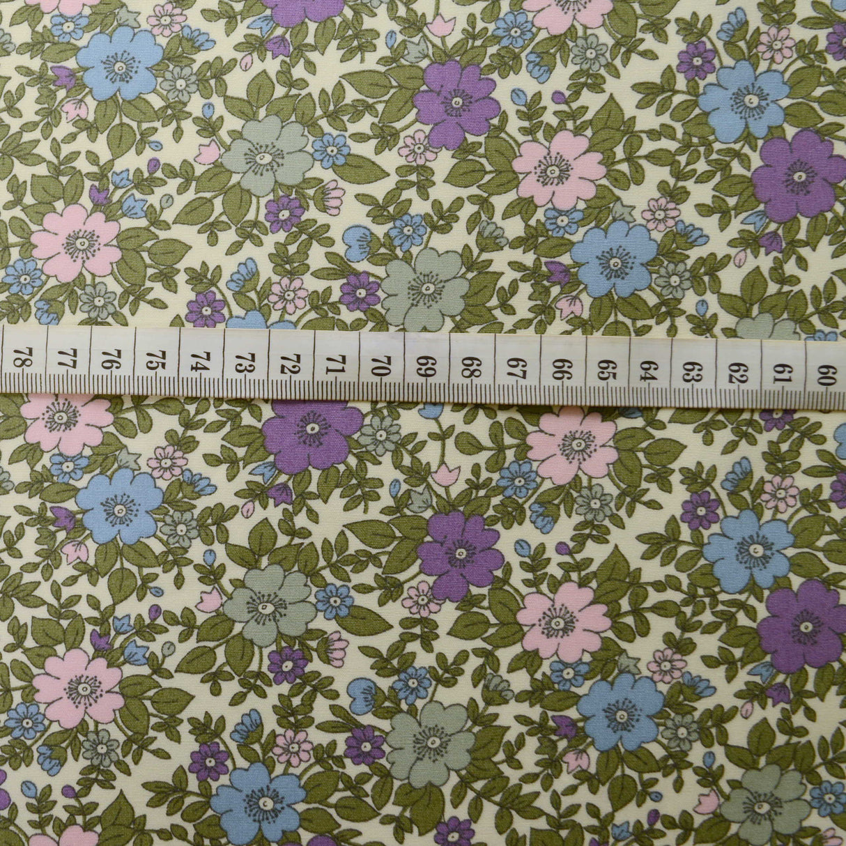 Poplin Print - Grandmother's Garden - Lilac