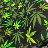 Poplin Print - Hemp - Black