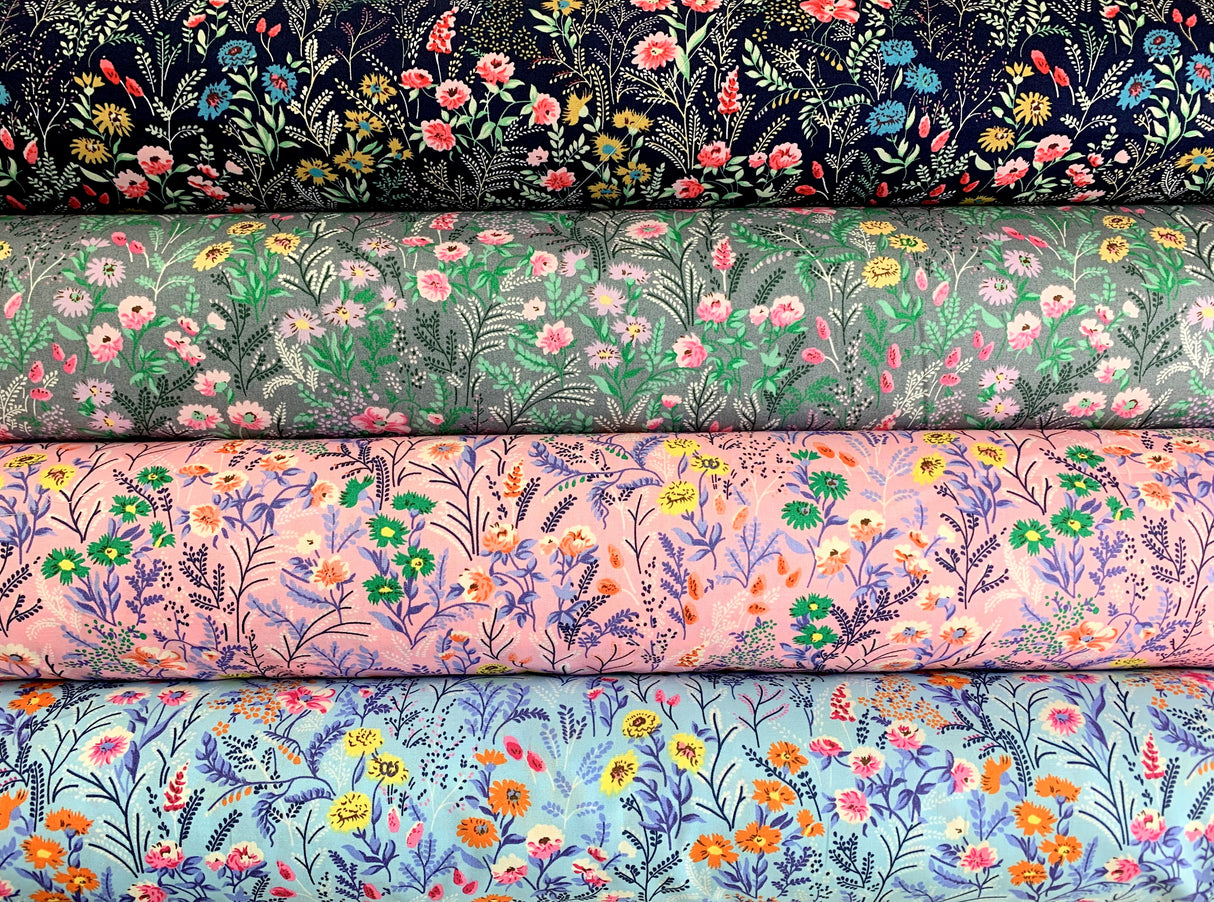 Poplin Print - La Belle - Pink