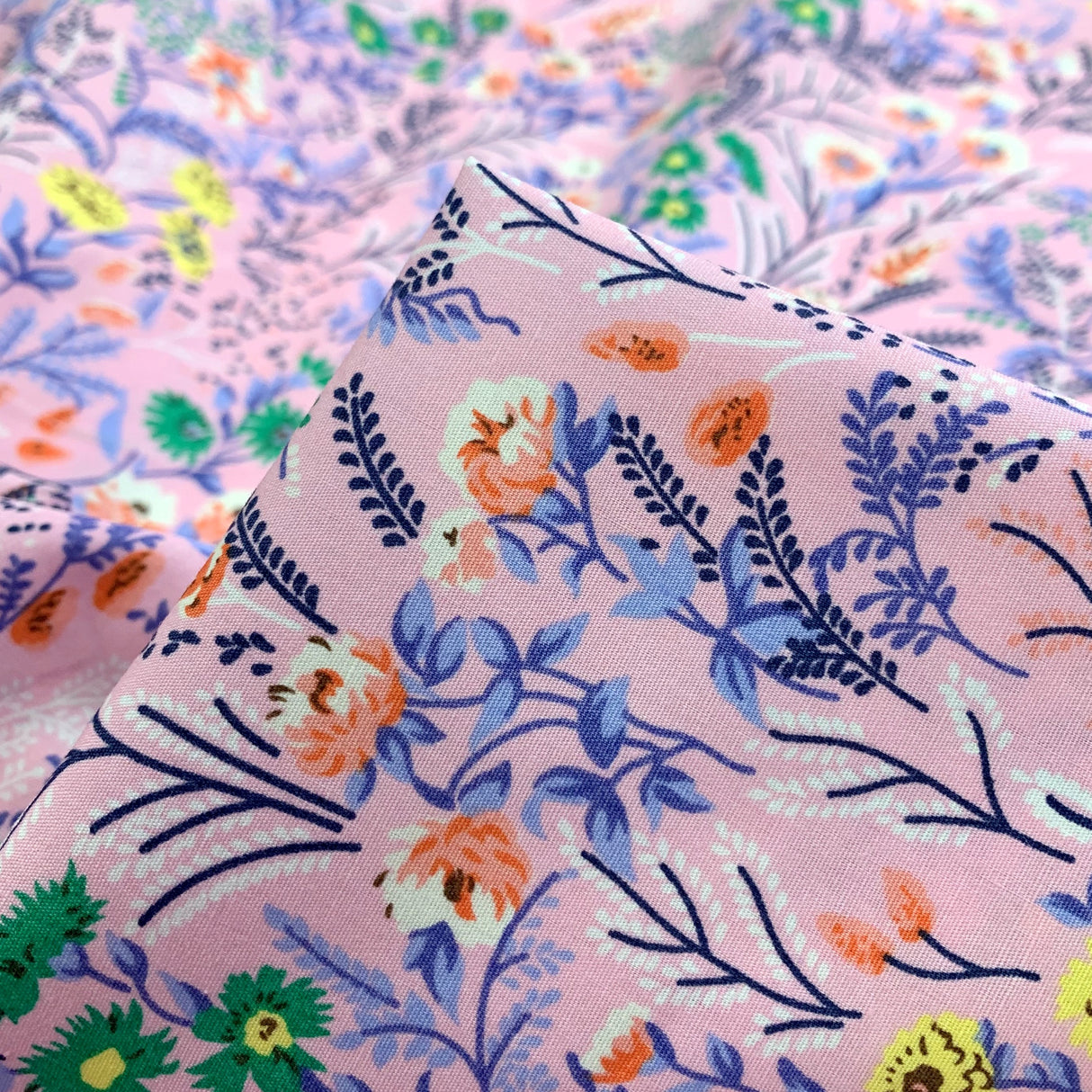 Poplin Print - La Belle - Pink