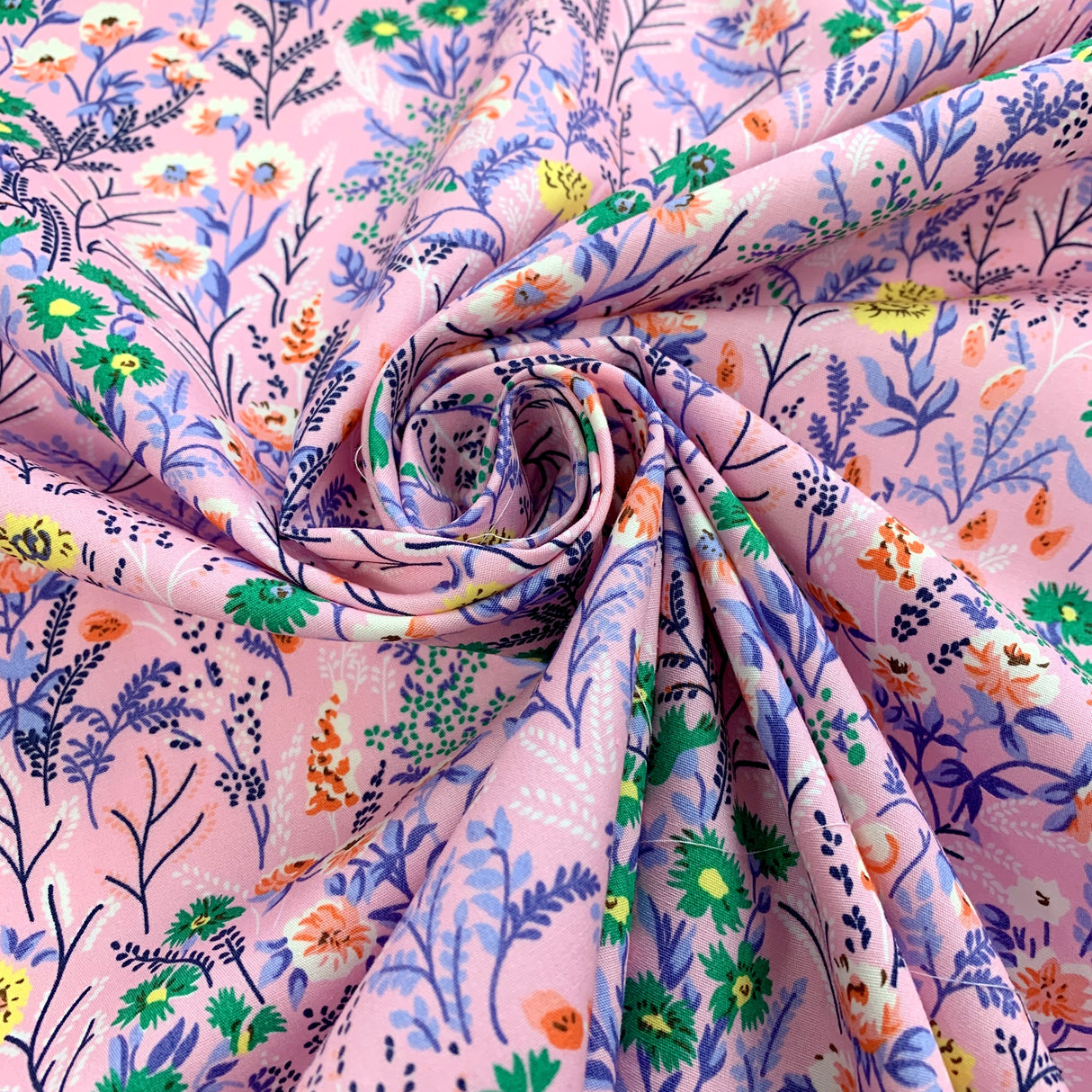 Poplin Print - La Belle - Pink