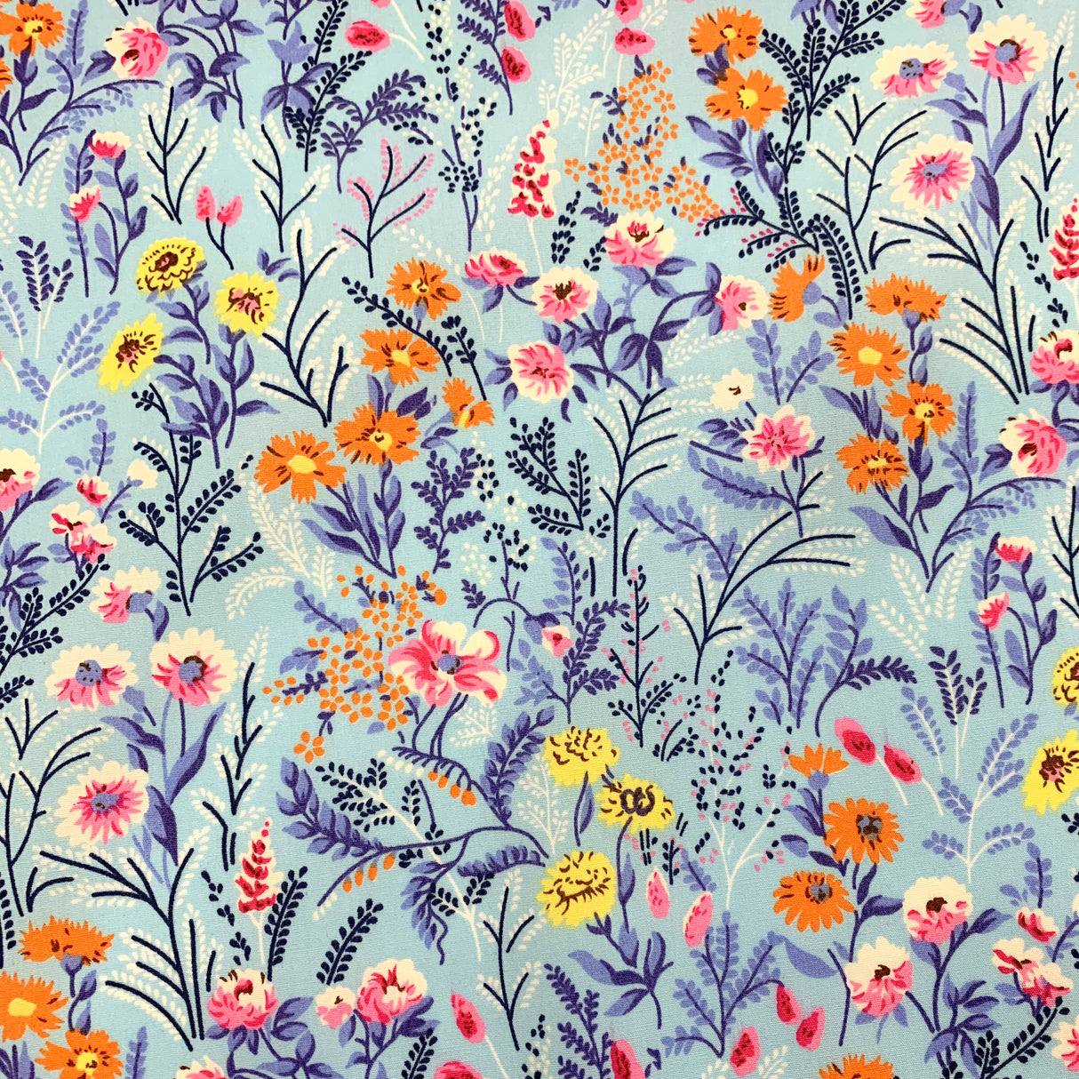 Poplin Print - La Belle Turquoise