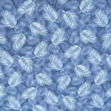 Poplin Print - Maui - Blue