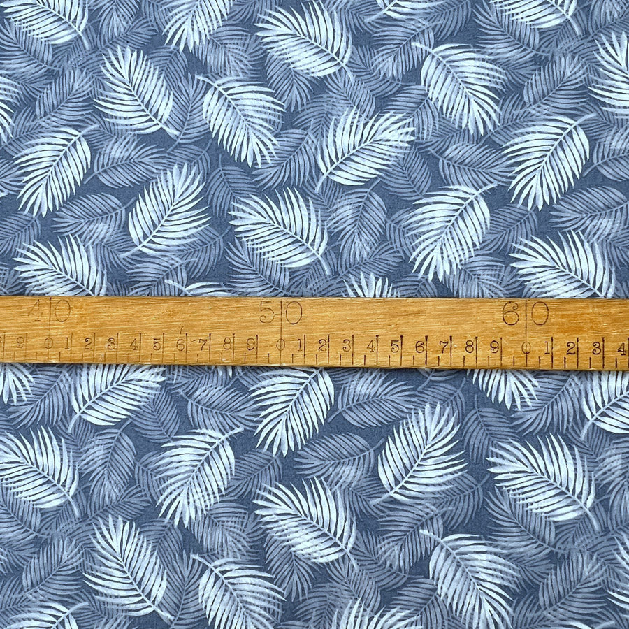 Poplin Print - Maui - Blue