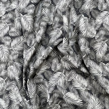 Poplin Print - Maui - Grey