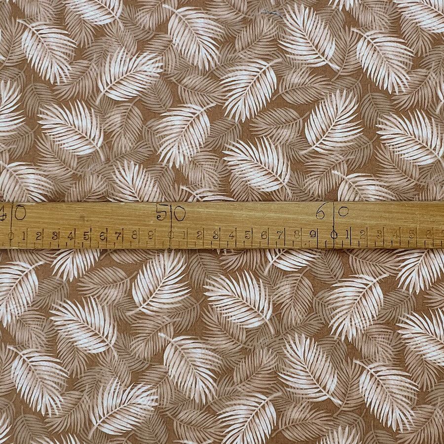 Poplin Print - Maui - Sand