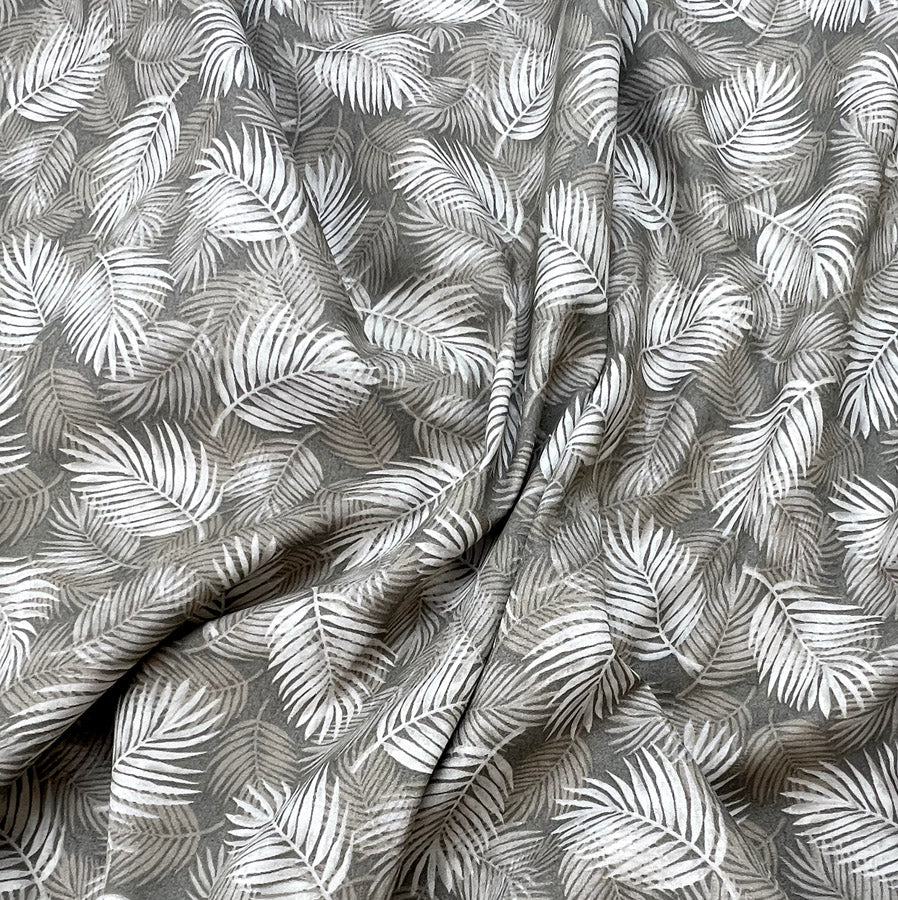 Poplin Print - Maui - Taupe