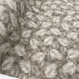 Poplin Print - Maui - Taupe