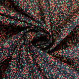 Poplin Print - Meadow - Red