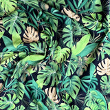 Poplin Print - Molokai - Black