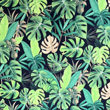 Poplin Print - Molokai - Black