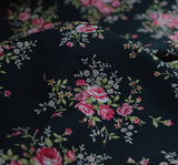 Poplin Print - Sherlock - Black