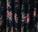 Poplin Print - Sherlock - Black