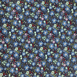 Poplin Print - Aston - Denim