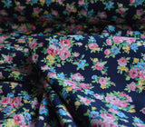 Poplin Print - Celine Navy