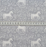 Poplin Print - Evie's Dream - Grey