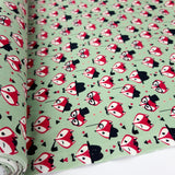 Poplin Print - Fantastic Mr Fox - Green