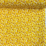 Poplin Print - Fields - Ochre