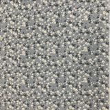 Poplin Print - Fields - Pale Grey