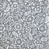 Poplin Print - Folk - Grey