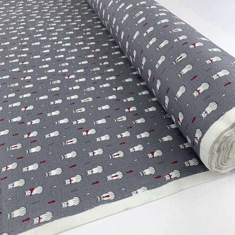 Poplin Prints Formal Feline Roll