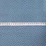 Poplin Print - Galaxy - Dusky Blue