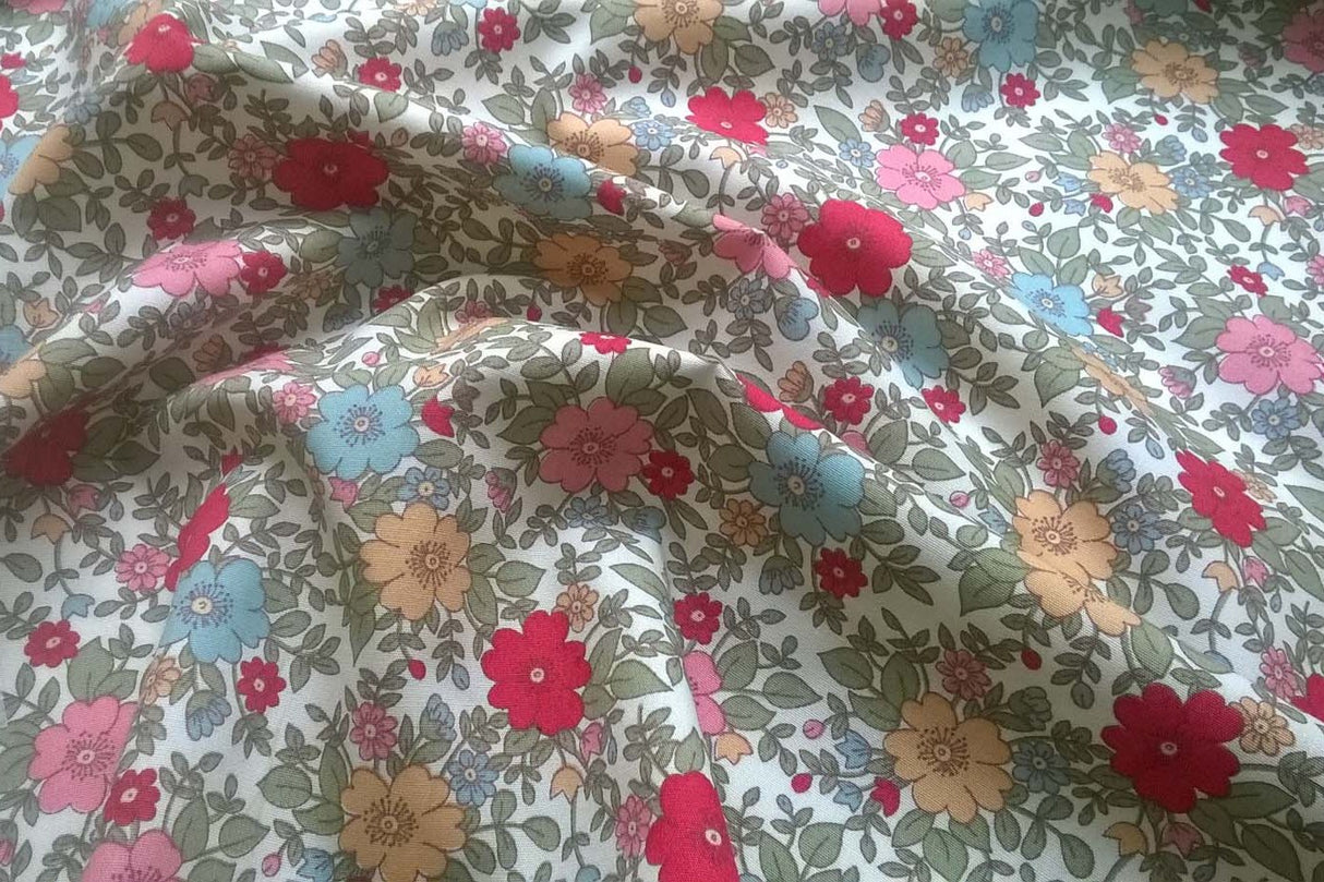 Poplin Print - Grandmother's Garden