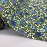 Poplin Print - Grandmother's Garden - Purple