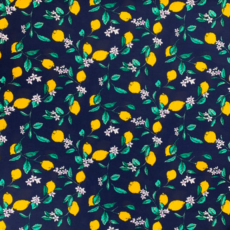 Poplin Prints Lemons Pattern
