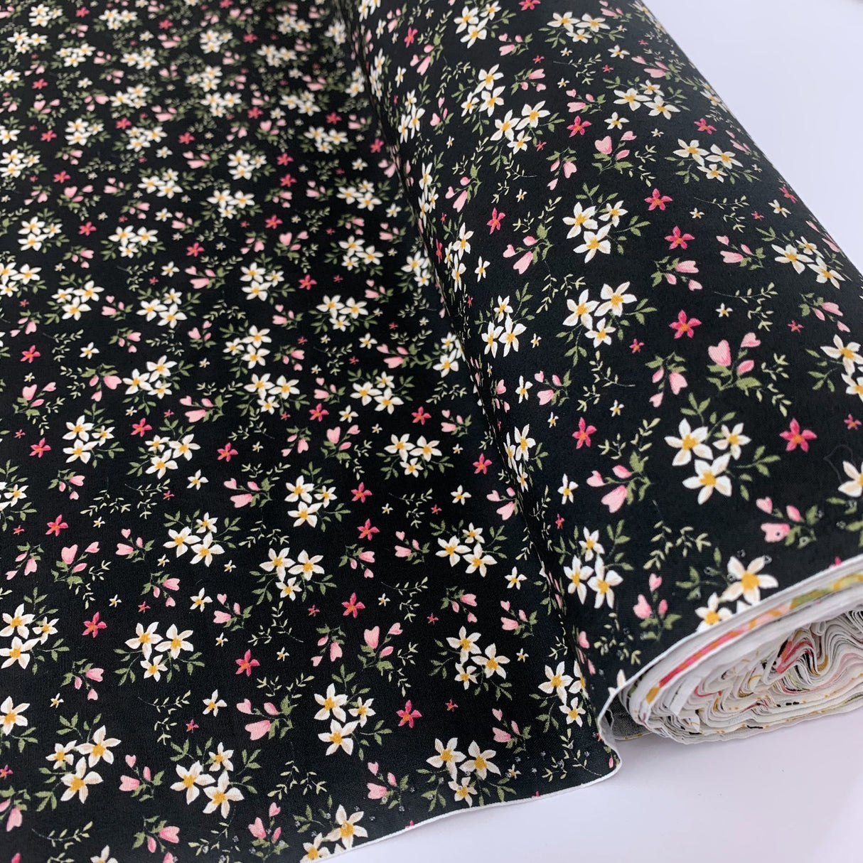 Poplin Print - Liberty - Black