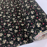 Poplin Print - Liberty - Black