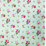 Poplin print - little bunches - Pale green