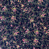 Poplin Print - Lydia - Navy