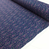 Poplin Print - Meadow - Navy