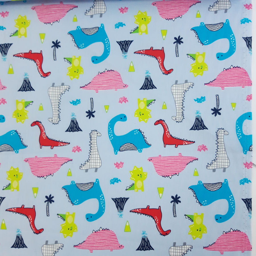 Poplin Print - Monty - Blue