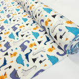 Poplin Print - Monty - Cream