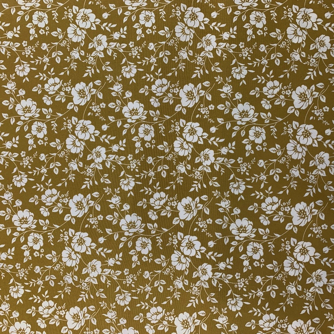Poplin Print - New Ochre