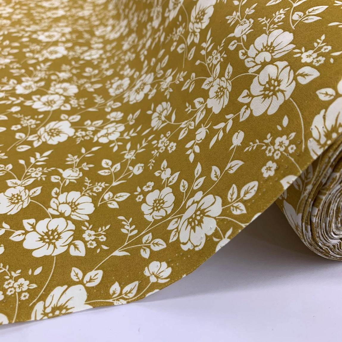 Poplin Print - New Ochre