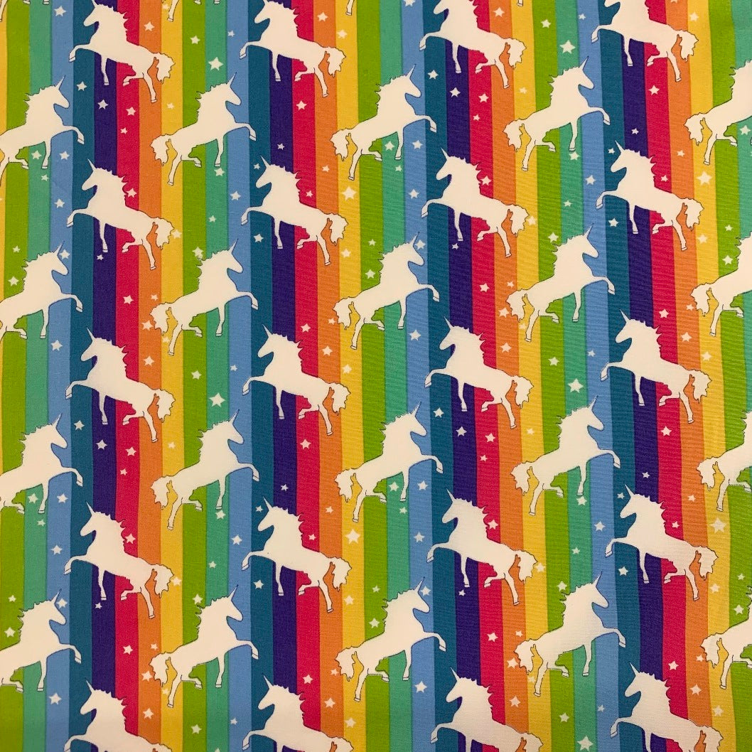 Poplin Print - Over the Rainbow