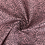 Poplin Print - Tiny Cheetah - Pink