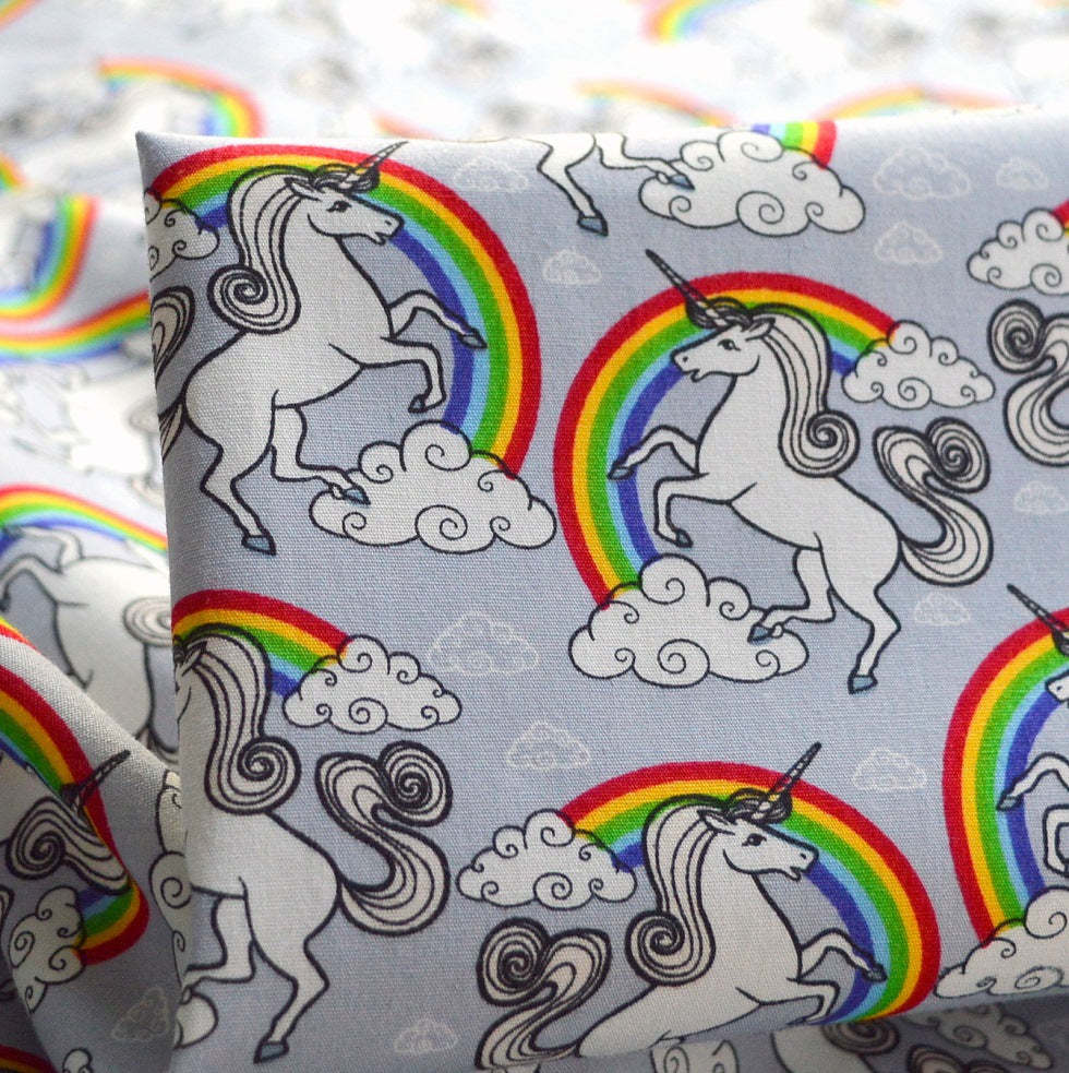 Poplin Print - Rainbow Bright