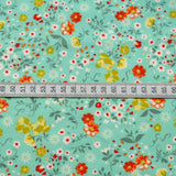 Poplin Print - Sarah - Mint Green
