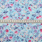 Poplin Print - Sarah - Pale Blue