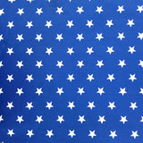 Poplin Print - Stars - Royal