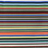 Poplin Print - Stripe - Green