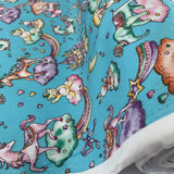 Poplin Print - Sweet Dreams - Sky Blue