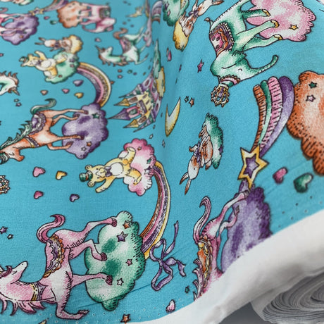 Poplin Prints Sweet Dreams Sky Blue Fabric Roll